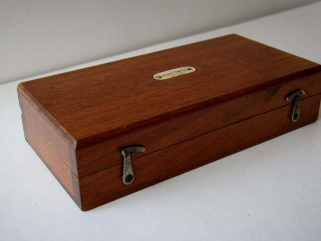 A fine set of jewelers' weights made in Germany and retailed by Arthur H. Thomas of Philadelphia circa 1900. — image 3